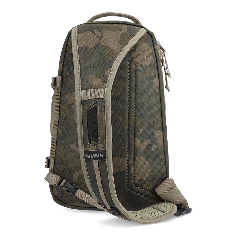 Simms Tributary Sling Pack in Regiment Camo Olive Drab